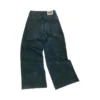 Baggy-Jeans mit Schablonenprint