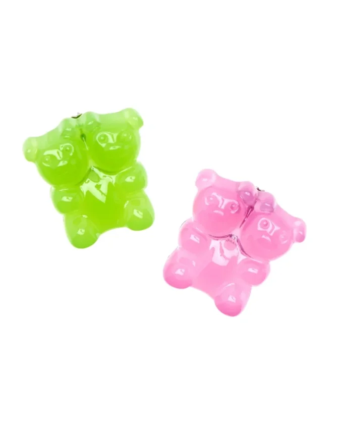 Übergroße Gummiohrringe