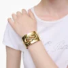 Das Dual Statement Cuff Armband Das Dual Statement Cuff Armband