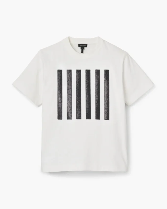 Das gestreifte Box-T-Shirt Das gestreifte Box-T-Shirt