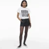 Das gestreifte Box-T-Shirt Das gestreifte Box-T-Shirt