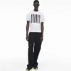 Das gestreifte Box-T-Shirt Das gestreifte Box-T-Shirt