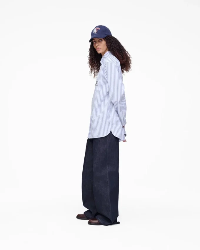Das gestreifte Hemd von A.P.C. X Marc Jacobs