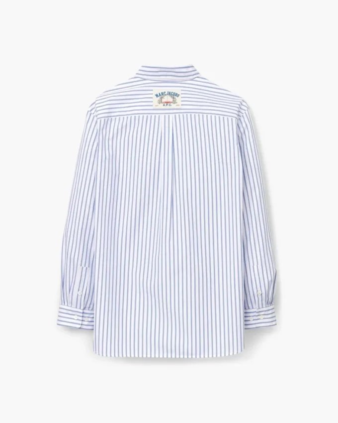 Das gestreifte Hemd von A.P.C. X Marc Jacobs