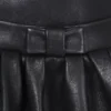 Das Leder-Bubble-Kleid Das Leder-Bubble-Kleid