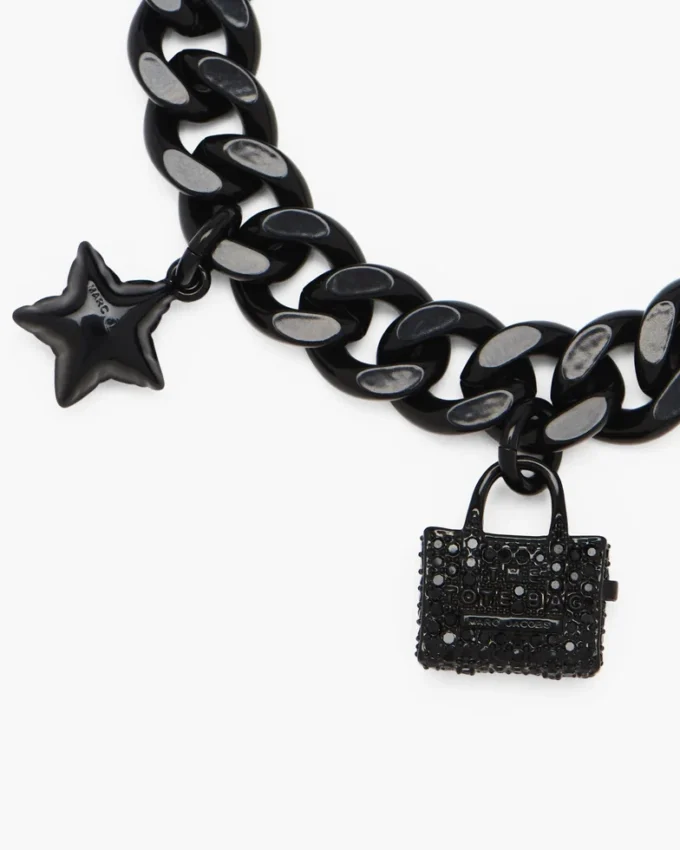 Das Pave Mini Icon Charm-Armband