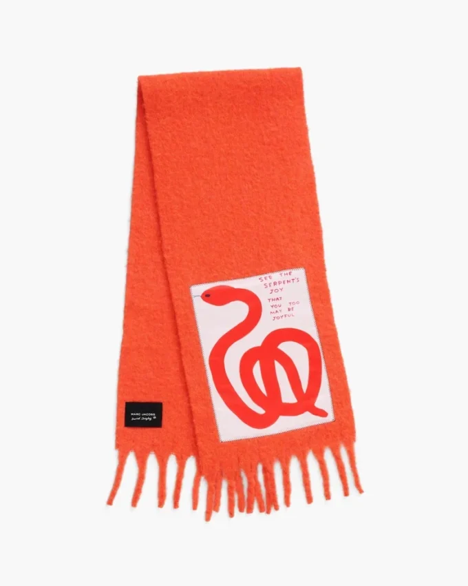 David Shrigley X Marc Jacobs Schlangen-Wollschal David Shrigley X Marc Jacobs Schlangen-Wollschal