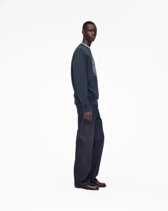 Der A.P.C. X Marc Jacobs Herren-Pullover mit Rundhalsausschnitt