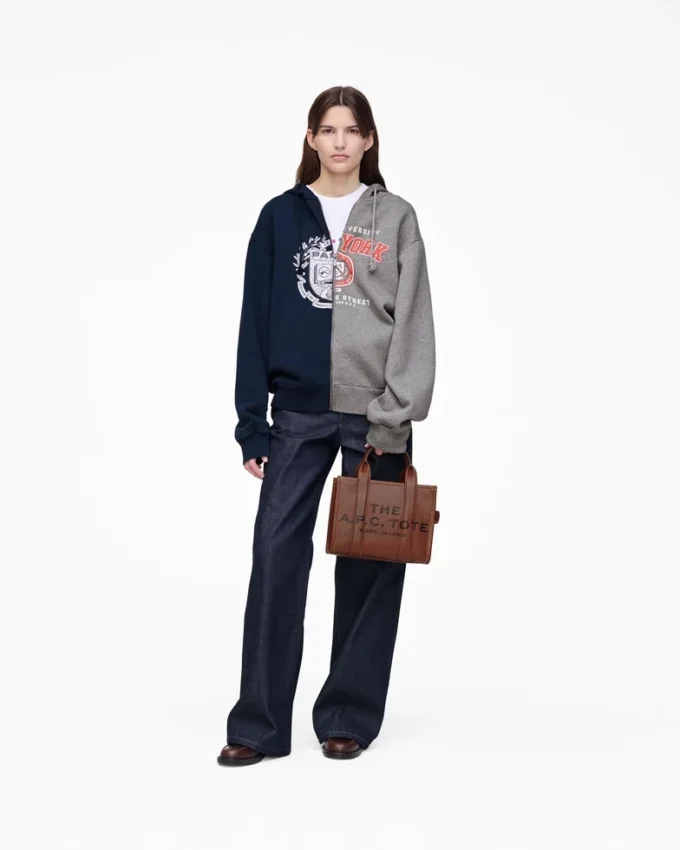 Der A.P.C. X Marc Jacobs Split Crest Zip-Up Hoodie