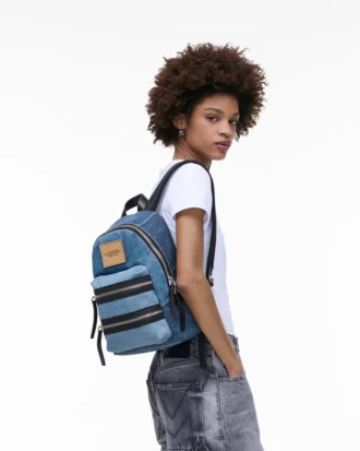 Der Biker Colorblock Denim Medium Rucksack Der Biker Colorblock Denim Medium Rucksack