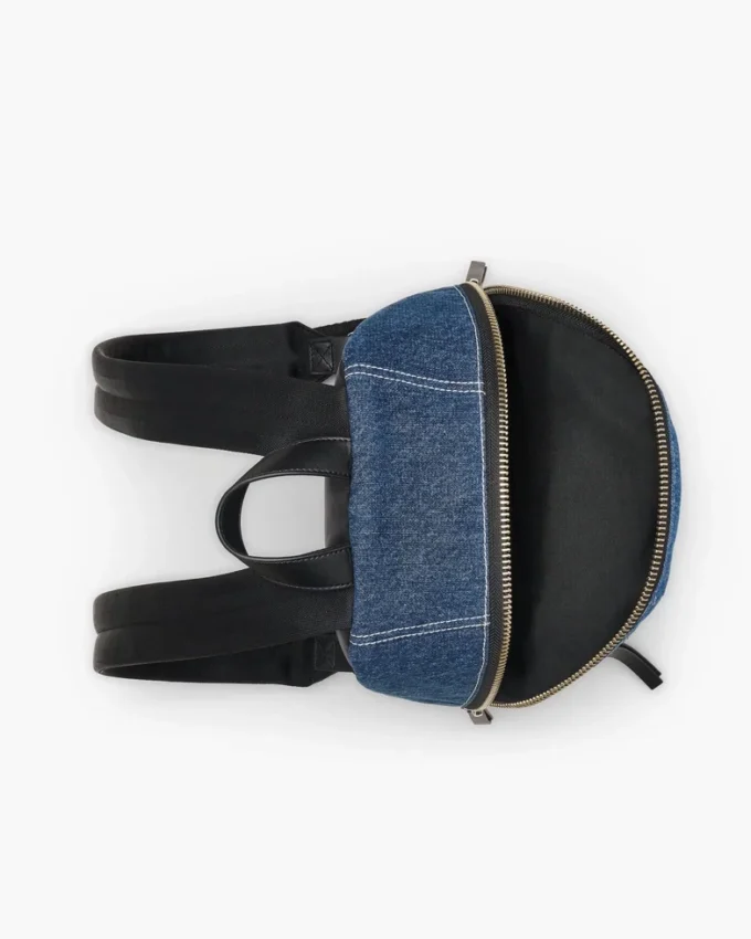 Der Biker Colorblock Denim Medium Rucksack