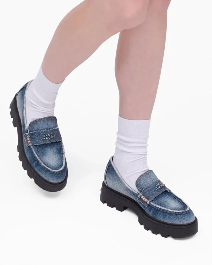 Der Faded Denim Frankie Loafer Der Faded Denim Frankie Loafer