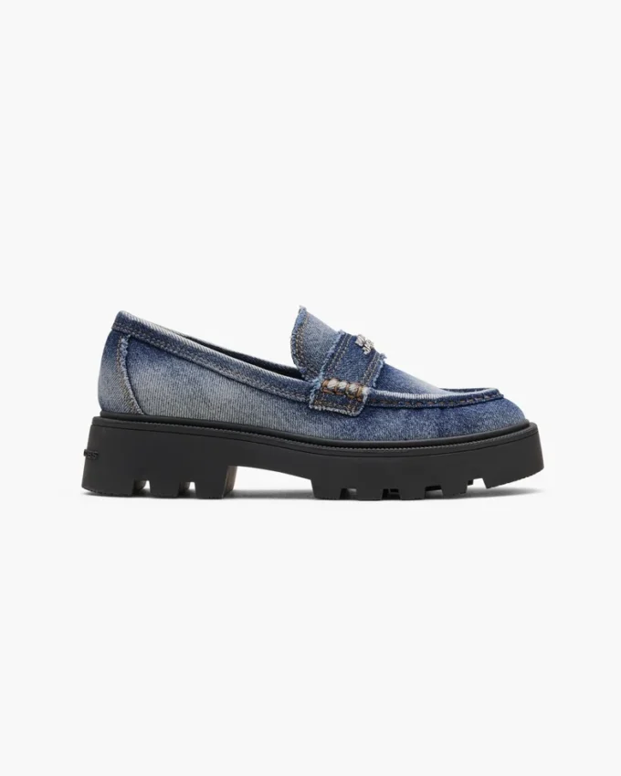 Der Faded Denim Frankie Loafer Der Faded Denim Frankie Loafer