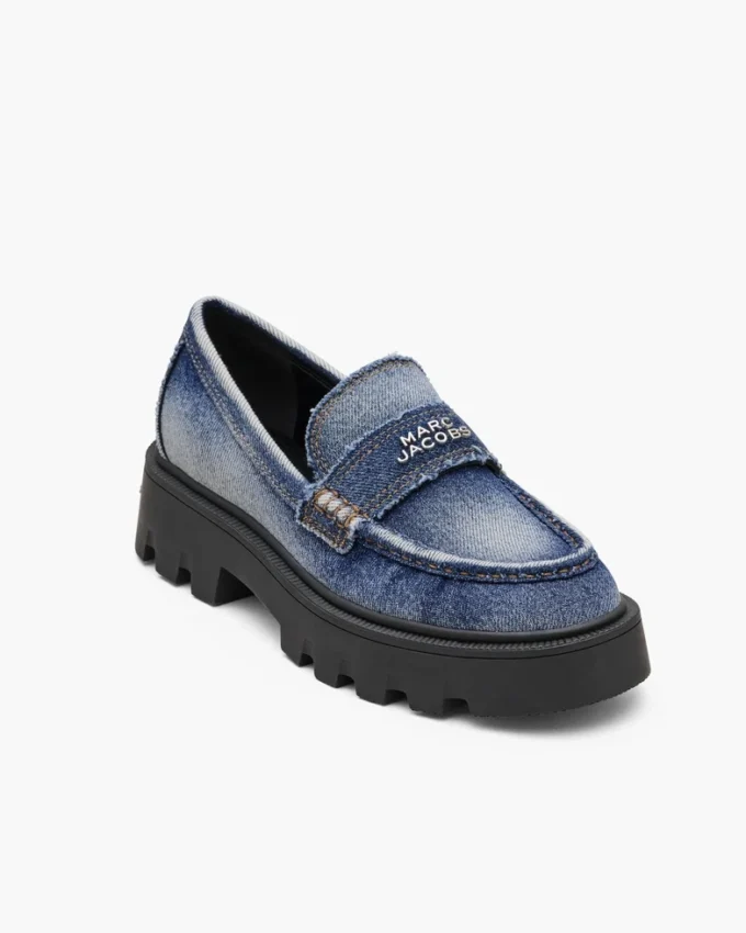 Der Faded Denim Frankie Loafer Der Faded Denim Frankie Loafer