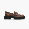 Der Frankie Loafer aus Distressed-Leder Der Frankie Loafer aus Distressed-Leder