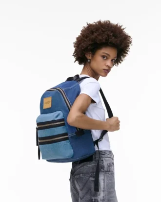 Der große Rucksack „Biker Colorblock Denim” Der große Rucksack „Biker Colorblock Denim”