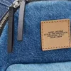 Der große Rucksack „Biker Colorblock Denim”