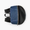 Der große Rucksack „Biker Colorblock Denim”