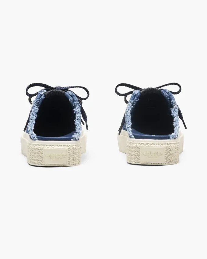 Der Puffy Daisy Denim Sneaker Mule