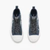 Der Rip And Repair Denim High Top Sneaker Der Rip And Repair Denim High Top Sneaker