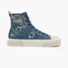 Der Sequin Daisy Denim High Top Sneaker Der Sequin Daisy Denim High Top Sneaker