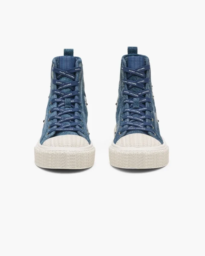 Der Sequin Daisy Denim High Top Sneaker Der Sequin Daisy Denim High Top Sneaker