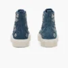 Der Sequin Daisy Denim High Top Sneaker Der Sequin Daisy Denim High Top Sneaker