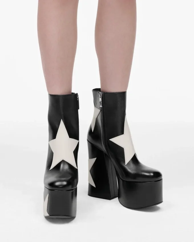 Der Star Patchwork Kiki Platform Boot Der Star Patchwork Kiki Platform Boot
