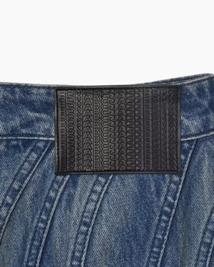 Der Wave-Jeansrock