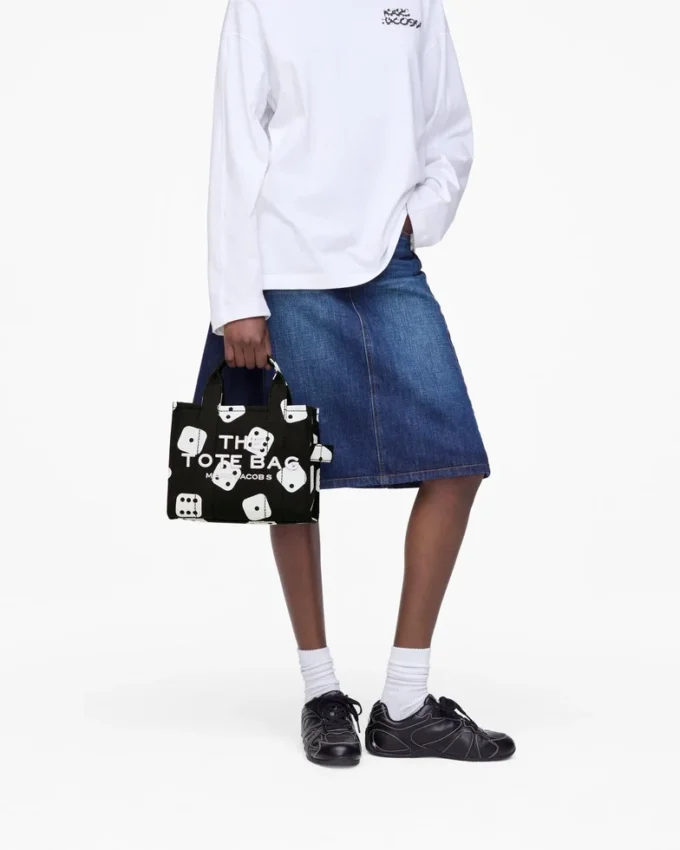 Derrick Adams X Marc Jacobs Kleine Tote Bag aus Canvas