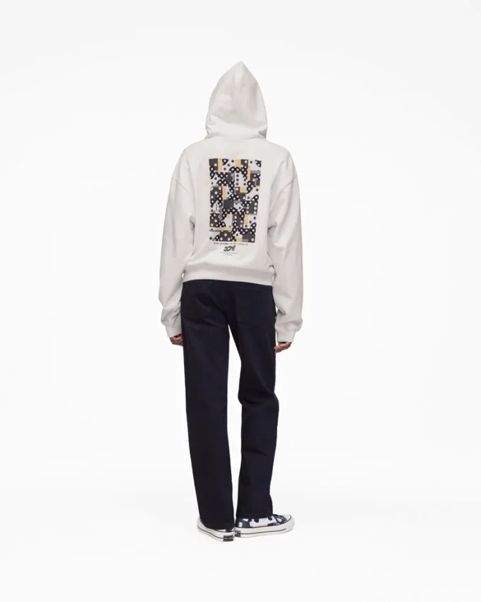 Derrick Adams X Marc Jacobs Patchwork Dice Zip Up Hoodie