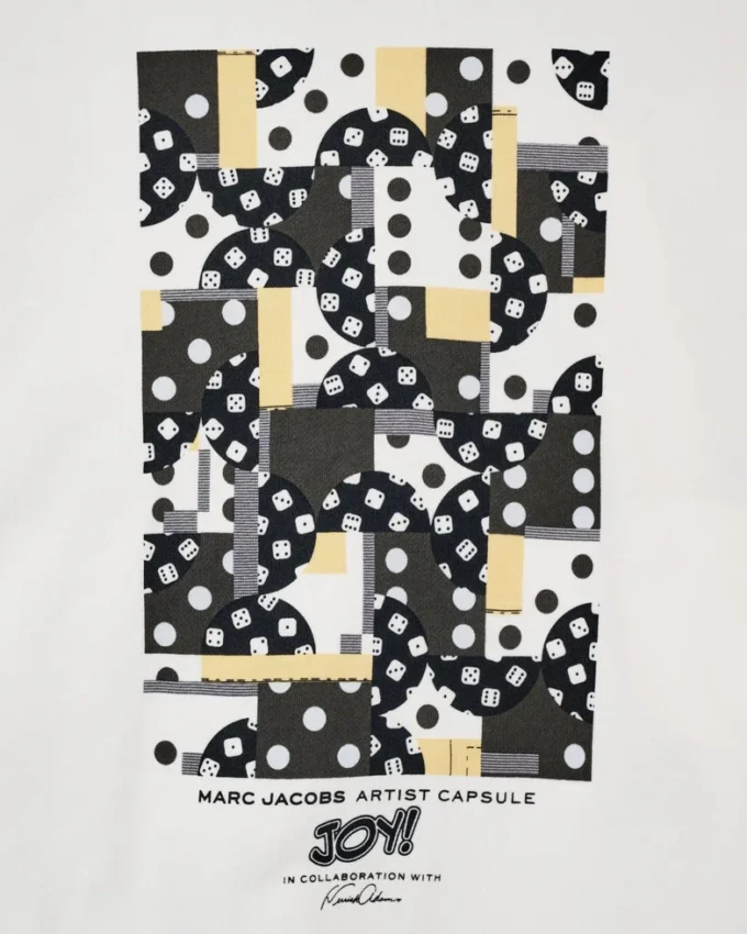 Derrick Adams X Marc Jacobs Patchwork Dice Zip Up Hoodie