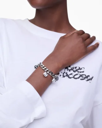 Derrick Adams X Marc Jacobs Würfel-Charm-Armband Derrick Adams X Marc Jacobs Würfel-Charm-Armband