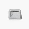 Die beschichtete, glitzernde, schlanke Kompaktbrieftasche für den Alltag