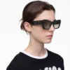 Die Bold Logo Cat Eye Sonnenbrille