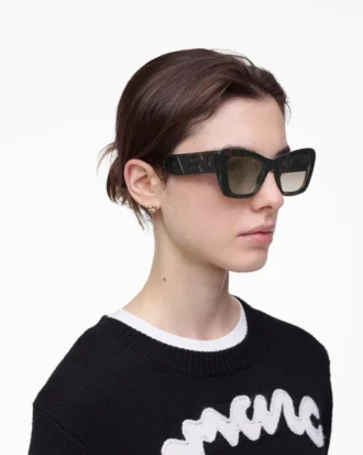 Die Bold Logo Cat Eye Sonnenbrille