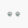 Die Button-Ohrstecker aus Abalone