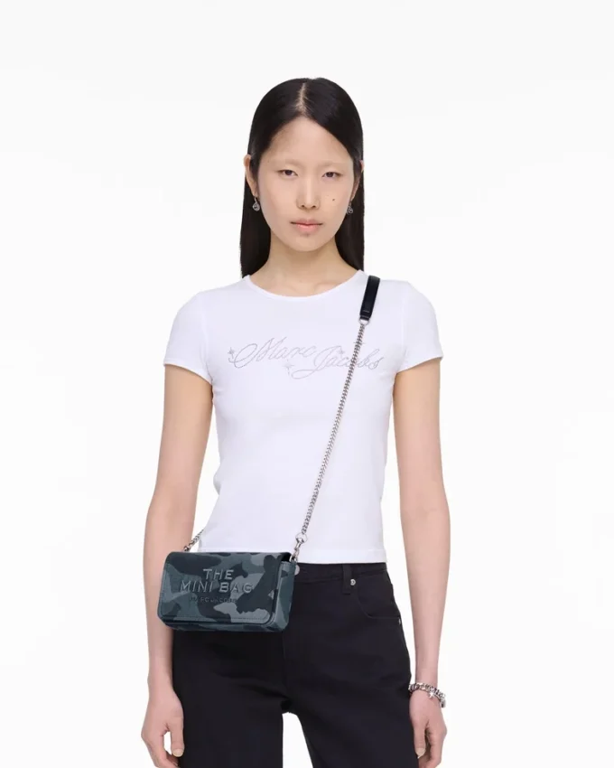 Die Camo Jacquard Chain Mini Bag Die Camo Jacquard Chain Mini Bag