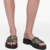 Die Camo Jacquard Lug Sole Slide Die Camo Jacquard Lug Sole Slide