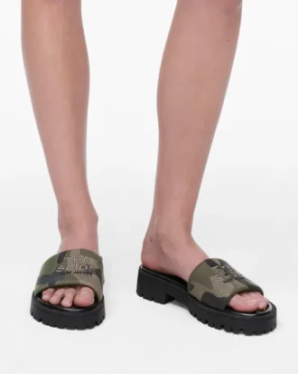 Die Camo Jacquard Lug Sole Slide