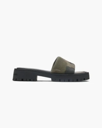 Die Camo Jacquard Lug Sole Slide