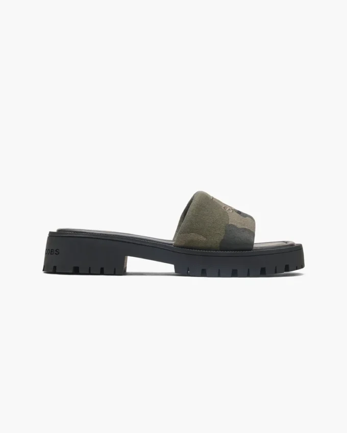 Die Camo Jacquard Lug Sole Slide Die Camo Jacquard Lug Sole Slide