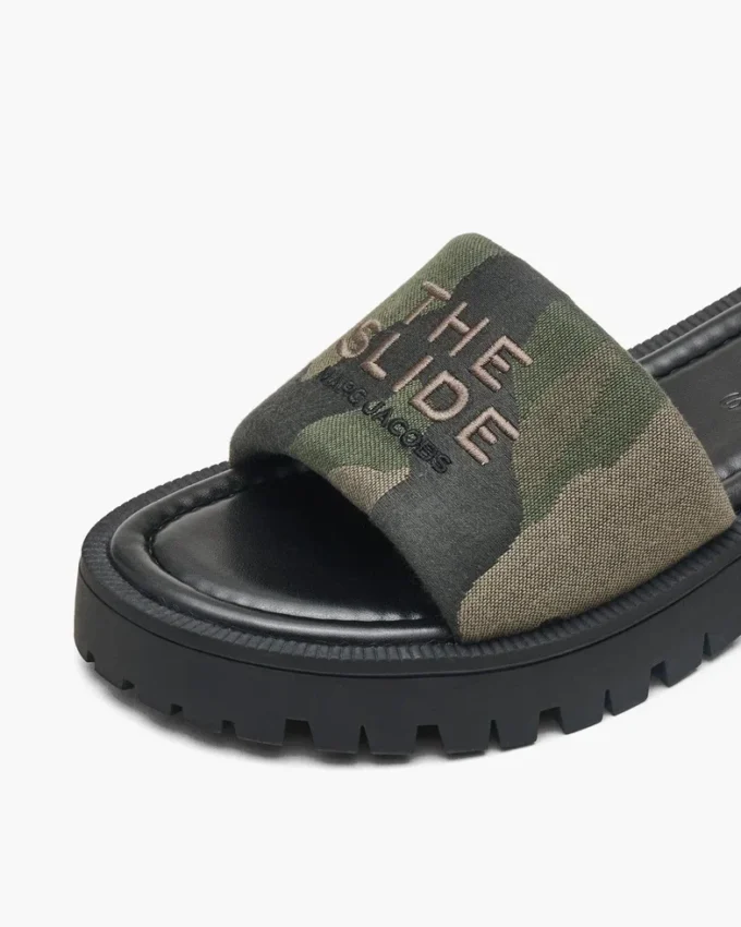 Die Camo Jacquard Lug Sole Slide Die Camo Jacquard Lug Sole Slide