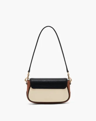 Die Colorblock Pebble Clover Schultertasche