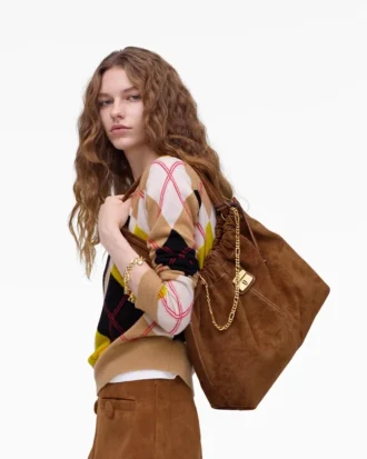 Die Cristina-Tasche aus Wildleder Die Cristina-Tasche aus Wildleder
