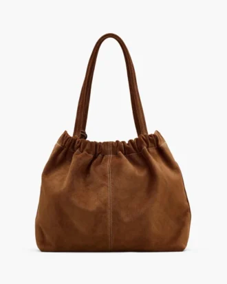 Die Cristina-Tasche aus Wildleder Die Cristina-Tasche aus Wildleder