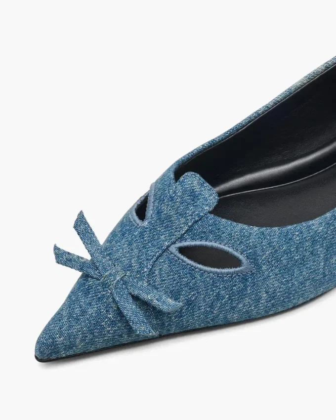 Die Denim Kat Ballerina