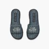 Die Denim Monogram Lug Sole Slide Die Denim Monogram Lug Sole Slide