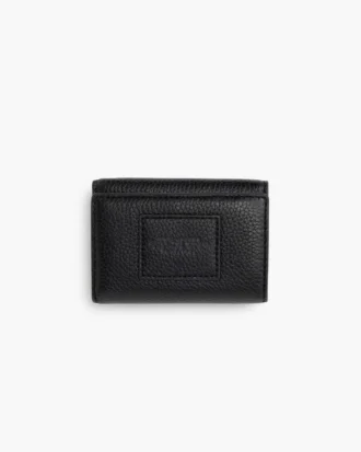 Die dreifach gefaltete Lederbrieftasche