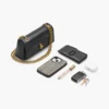 Die Metallic Dual Chain Mini Bag